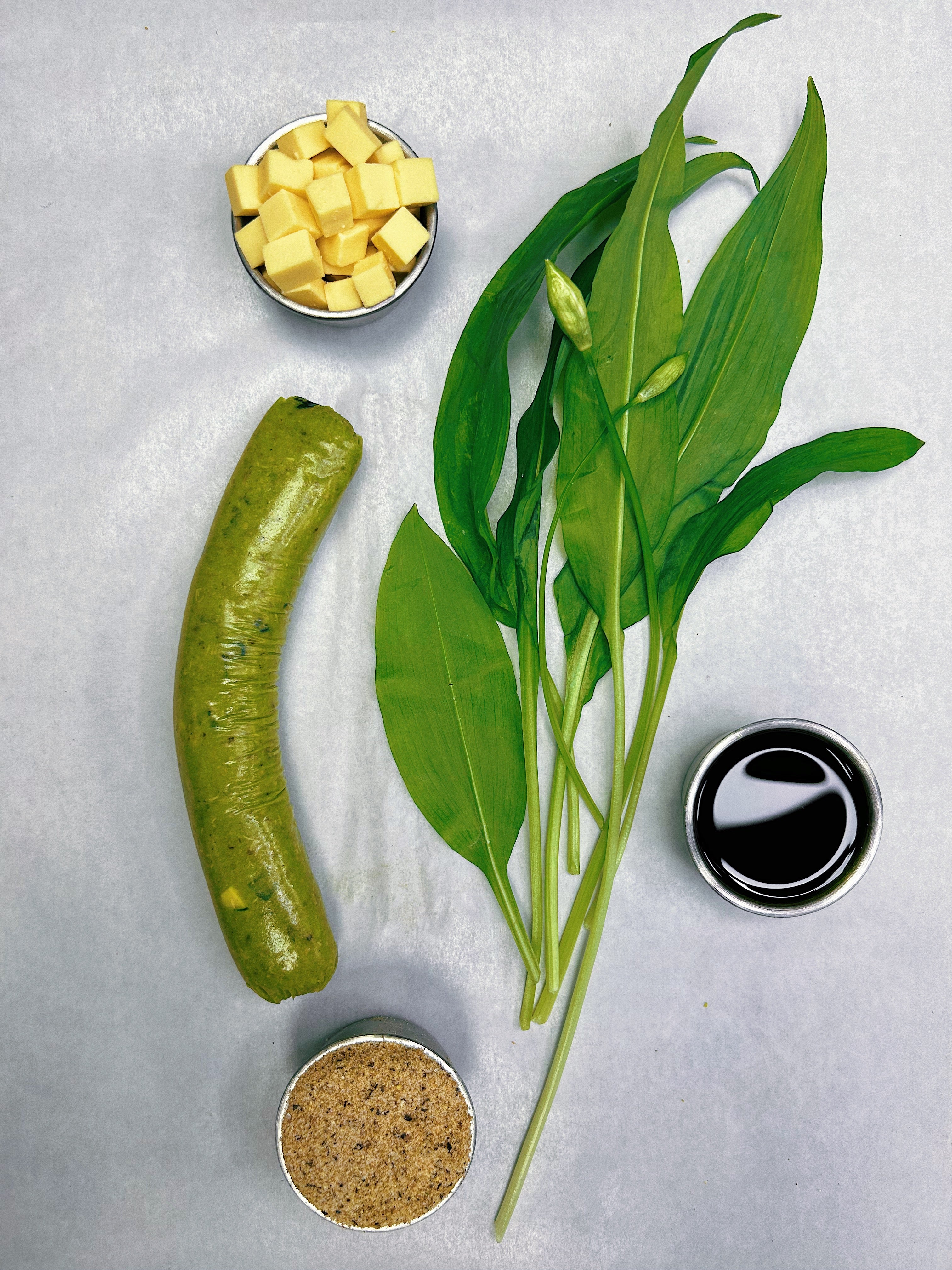 Wild Garlic Vausages